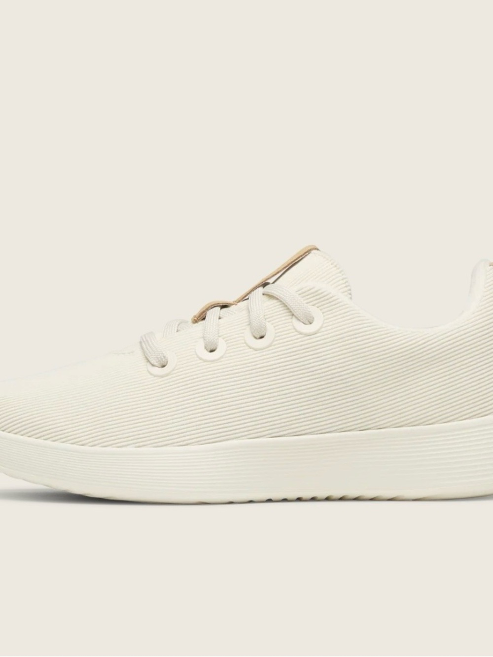 Allbirds Women's Low-Profile Cream Canvas Sneaker